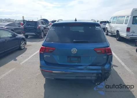 2018 Volkswagen Tiguan 2.0T Se/2.0T Sel из США, поврежденный, VIN 3VV3B7AX1JM018695